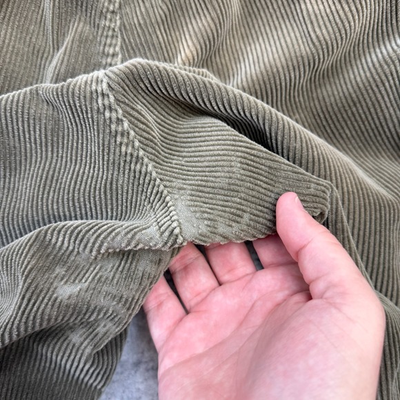 VTG Polo Ralph Lauren Cargo Corduroy Pants Men 32x30 (30x30) Brown Wide Wale 90s - Picture 5 of 13